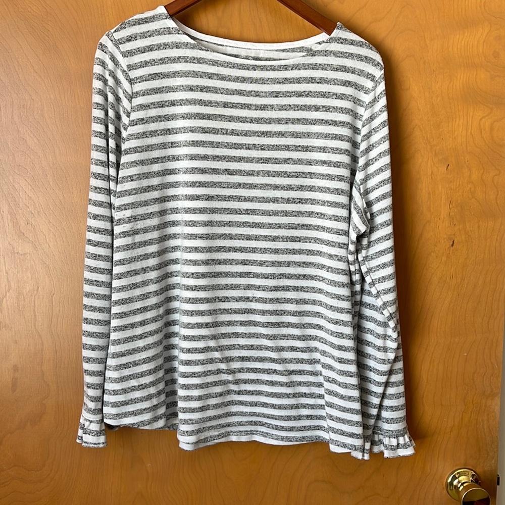 Maurices Striped Cozy Top